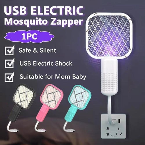 🪰2024 Neu🦟USB Mini Elektrische Fliegenklatsche