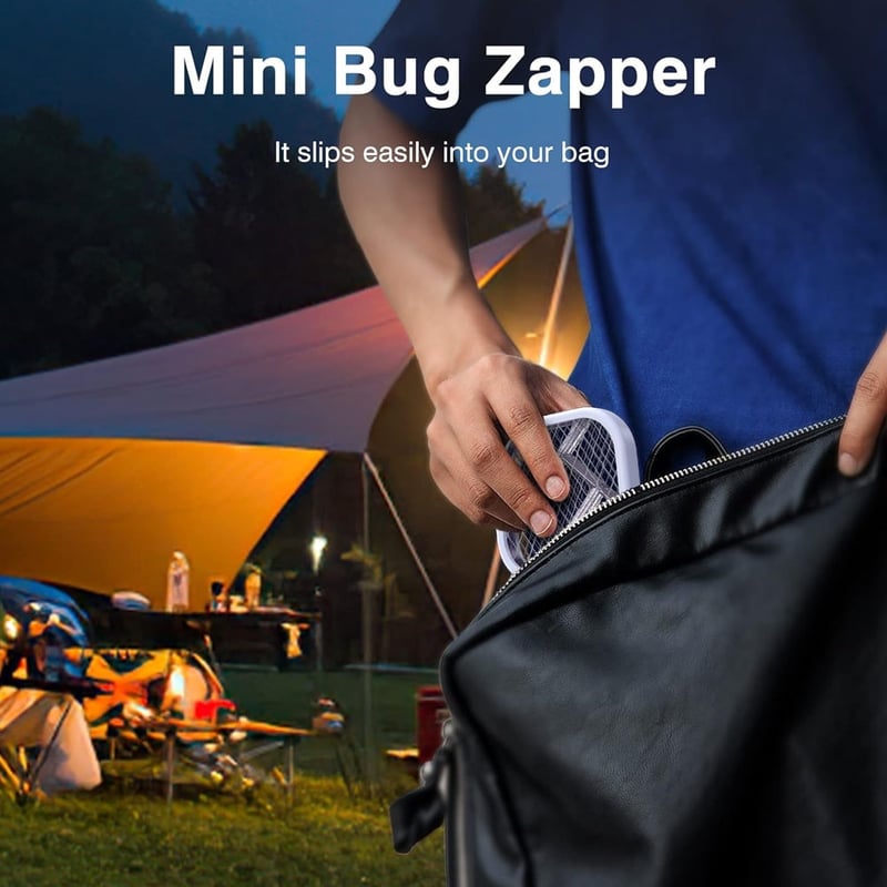🪰2024 Neu🦟USB Mini Elektrische Fliegenklatsche
