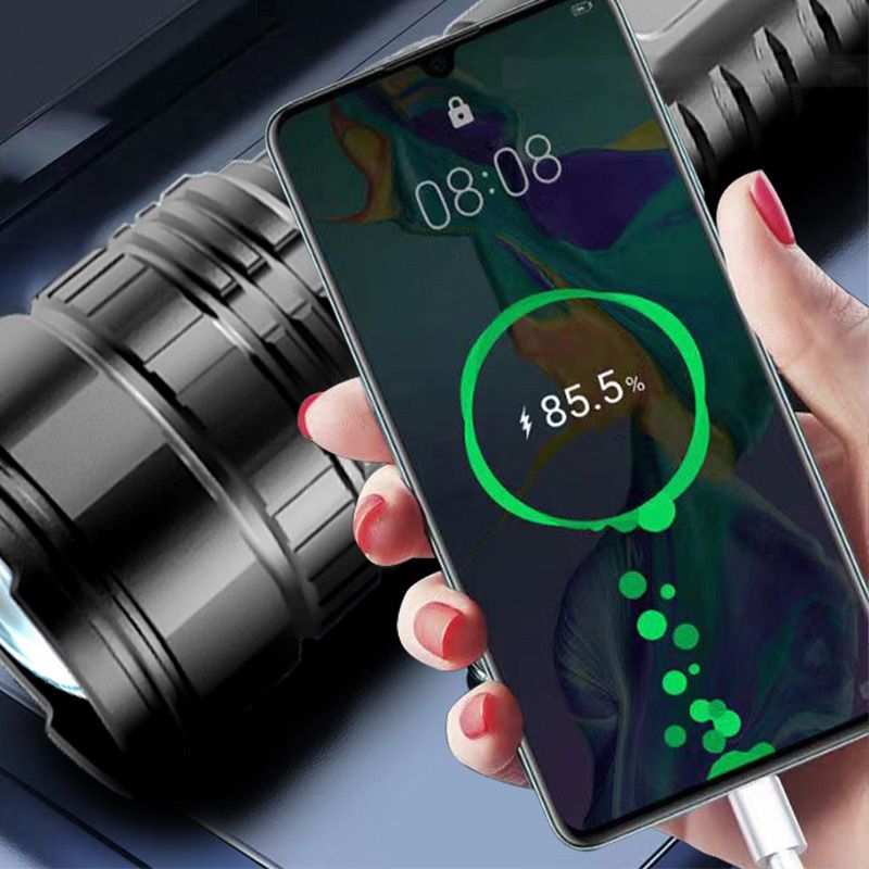 🎁Black Friday Sale – Zeitlich begrenzt 50%RABATT🎁Multifunktionale weiße Laser-Teleskop-Zoom-Taktik-Taschenlampe⚡