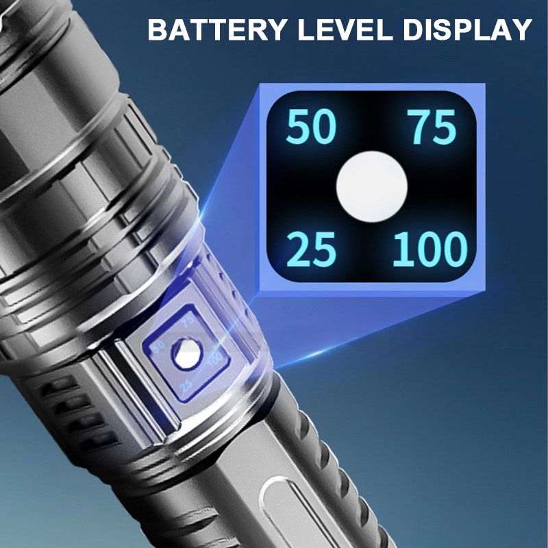 🎁Black Friday Sale – Zeitlich begrenzt 50%RABATT🎁Multifunktionale weiße Laser-Teleskop-Zoom-Taktik-Taschenlampe⚡
