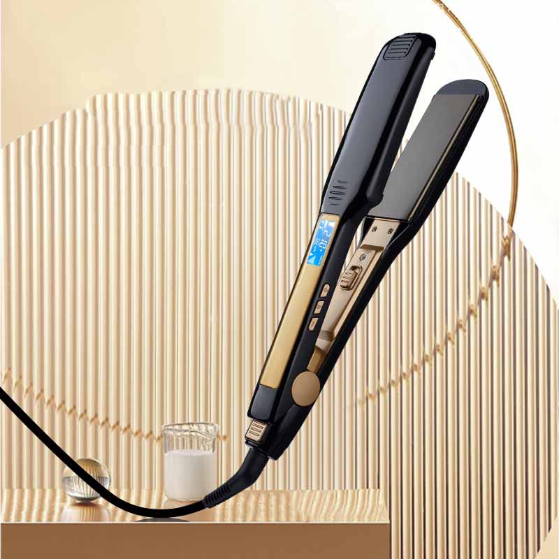 Haarglätter mit LCD-Anzeige und einstellbarer Temperatur