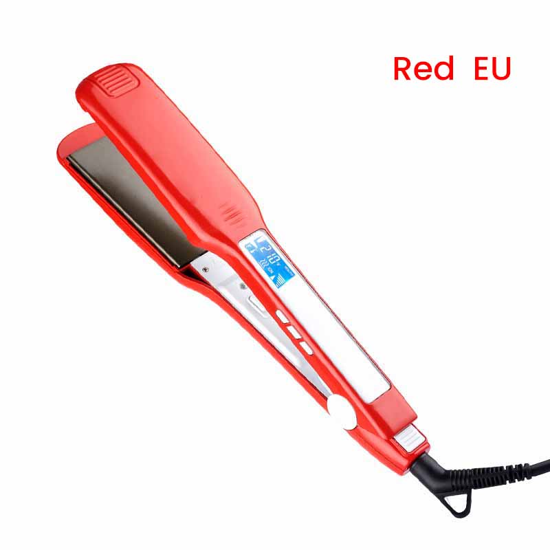Haarglätter mit LCD-Anzeige und einstellbarer Temperatur