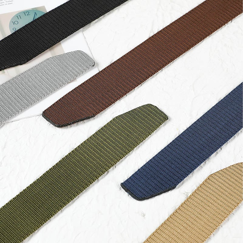 🎁 2024 Neujahrs-Hot Sale 🎁 Nicht-metallische nicht-magnetische Schnalle Nylon-Gürtel