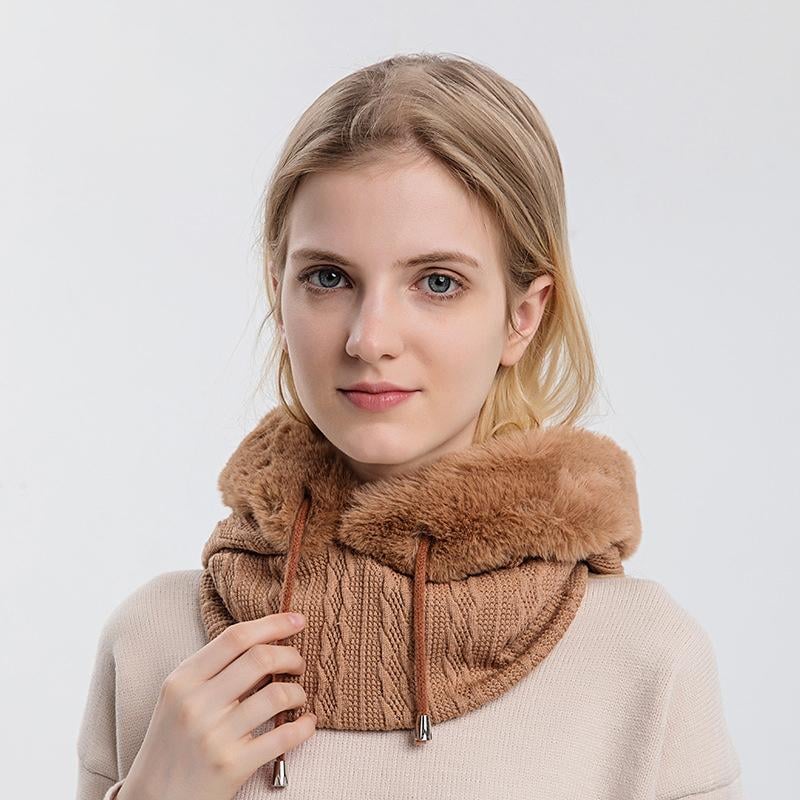 Women Ultra 3 In 1 Beanie Neck Warmer mit Gesichtsschutz