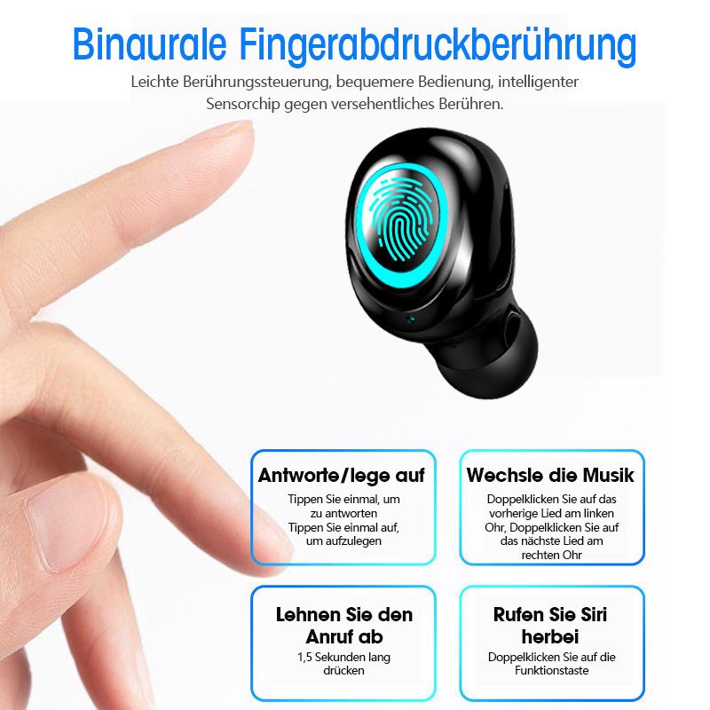 🔥53% Rabatt🔥Kabellose M10 Tws-Kopfhörer Berührung-Steuerung Bluetooth kompatibel