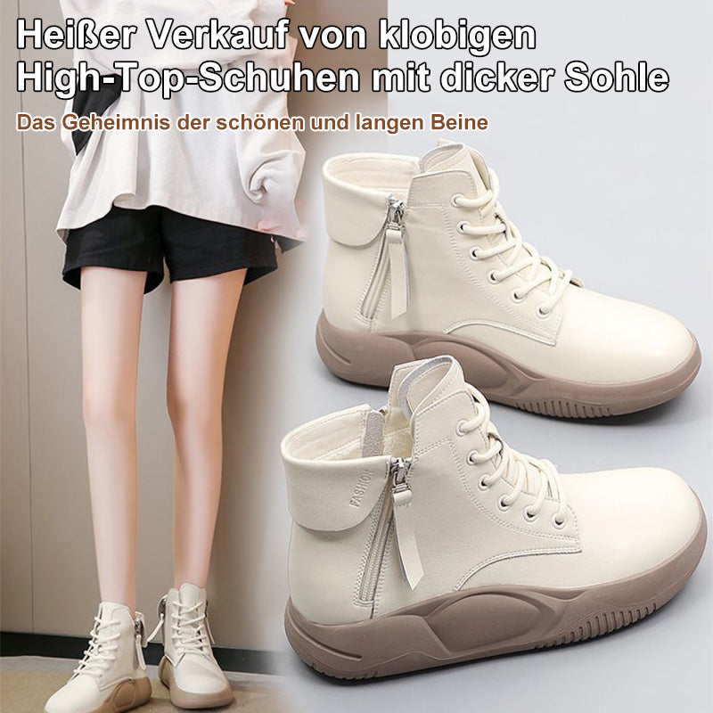 🔥57% Rabatt🔥.High-Top-Schuhe mit dicker Sohle und weicher Sohle