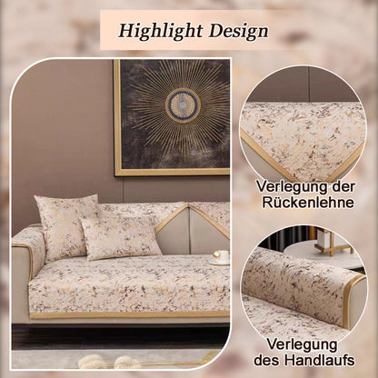 Waschbarer Sofaschoner in luxuriösem Jacquard-Design