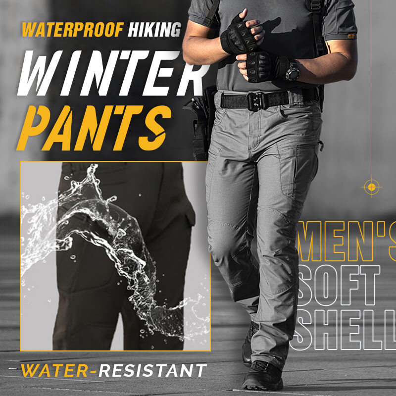 🔥50% RABATT🔥Wasserdichte Softshell-Winterhose für Männer