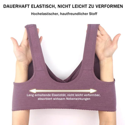 🌹Design für Senior Front Closure Baumwoll-BH