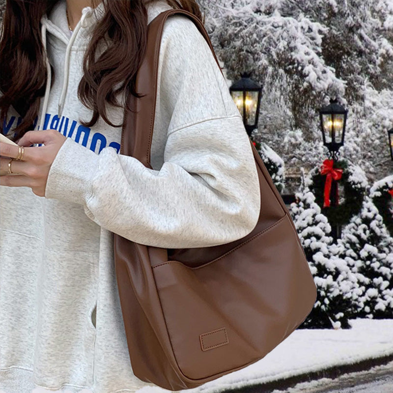 Handtasche im Vintage-Stil mit großem Fassungsvermögen