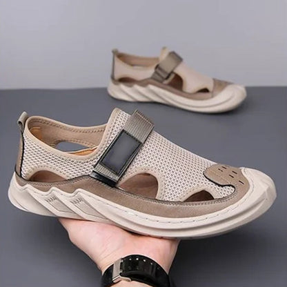 😘Herren Sommer Casual Breathable Mesh Soft Sole Sandalen