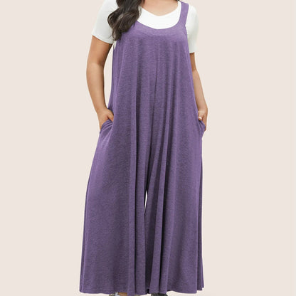 🌺Weitbeiniger Damen-Overall mit verstellbaren Trägern