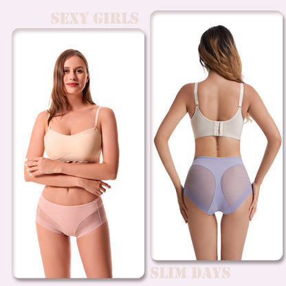 1 bezahlen, 4 bekommen - Culotte taille haute en soie glacée