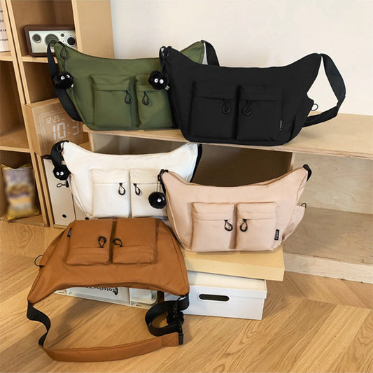 🧳✨Messenger-Tasche aus Canvas mit großem Fassungsvermögen