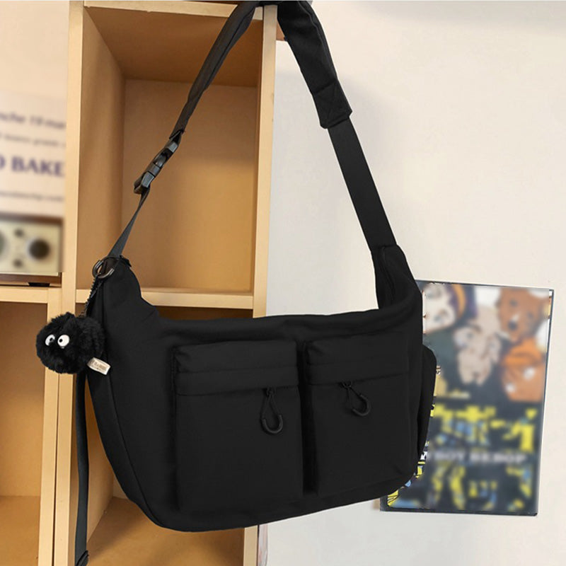 🧳✨Messenger-Tasche aus Canvas mit großem Fassungsvermögen