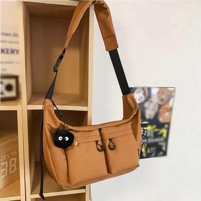 🧳✨Messenger-Tasche aus Canvas mit großem Fassungsvermögen