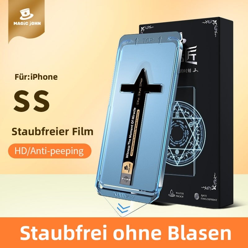 💖LETZTER TAG 49% RABATT📱Invisible Artifact Displayschutzfolie – Staubfrei ohne Blasen