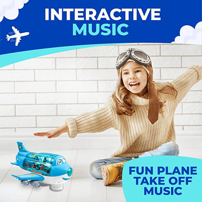 🔥Free shipping🎁Avion électrique rotatif à 360° (Toy Plane)