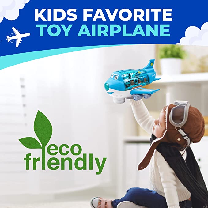 🔥Free shipping🎁Avion électrique rotatif à 360° (Toy Plane)