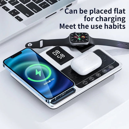 Neue Generation des schnellen Smart Touch 4 in 1 Wireless Charger für iPhone, Apple Watch und AirPods