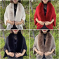 Mode Pelzkragen Schal Mantel（Kaufen Sie 2 gratis Versand）