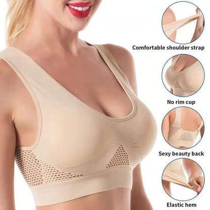 (🔥Neujahrs-Hit)Atmungsaktive Cool Liftup Air Bra