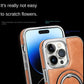 Luxuriöse iPhone-Hülle aus Leder mit unsichtbarem Ständer