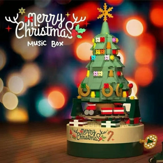 ✨Kostenlose Lieferung(🔥2023 BESTES GESCHENK FÜR DIE FAMILIE🔥)DIY Weihnachtsbaum Ziegel Spieluhr