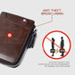 🔥 Men's Essentials✨💰 Multifunktionale RFID-Blockierung Wasserdicht Strapazierfähige PU-Leder Geldbörse 🎁
