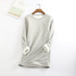 Damen-Sweatshirt mit Rundhalsausschnitt, lässig, Baumwolle (S-5XL)
