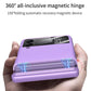 Magnetische All-included stoßfeste Kunststoff-Hartschale für Samsung Galaxy Z Flip4 Flip3 5G