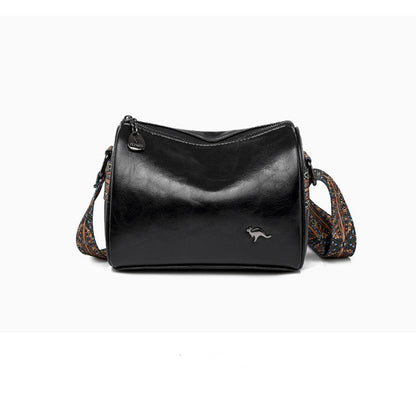 Pousbo® Retro Mode Leder Crossbody Umhängetasche