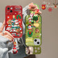 Weihnachtsbaum Anhänger Flip Mirror Case Cover für iPhone