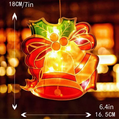 🎄🎅Weihnachten vorbestellen - Überraschungsangebote erhalten - Hängende Weihnachtsbeleuchtung im Fenster