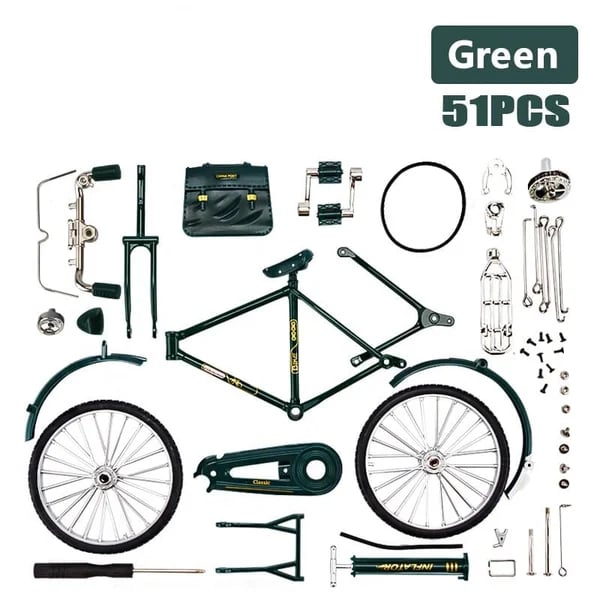 (🌲Celebrate Christmas Early - Sonderpreis 48% - DIY-Fahrrad-Modell (Buy 2 Get Free Shipping)