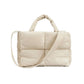 🔥Das Beliebteste in dieser Saison🔥Daunengefüllte Tasche/Rucksack mit vier Quadraten