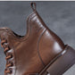 [Geschenk für Frauen] Hochwertige Vintage-Stiefel aus weichem Leder für Damen
