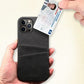 [Praktisches Geschenk] Elegante PU-Ledertasche mit Kartenschlitz für iPhone Serie