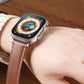 Exquisite Geschenke - Mode Magnetische Faltschließe Hochwertige Leder Smart Watch Band