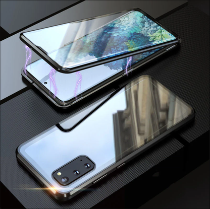 🎁Christmas 49% OFF⏳Magnetic Tempered Glass Double-sided Phone Case For Samsung