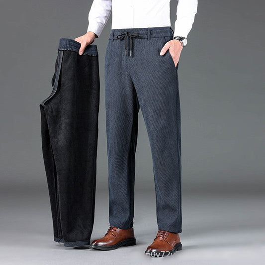 Men's Corduroy Casual Straight Pants（57% OFF）